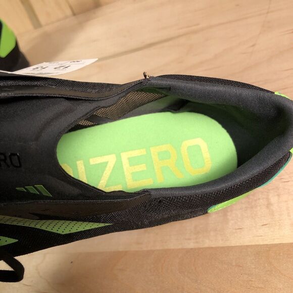 Adidas Adizero Ambition Athletic Black Green Track Spikes GY8401 Men's Size 12 - Picture 9 of 9